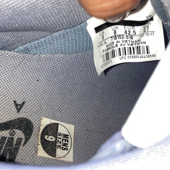 Men’s green, purple, & silver NIKE AIR FORCE 1’s - Picture 6 of 6